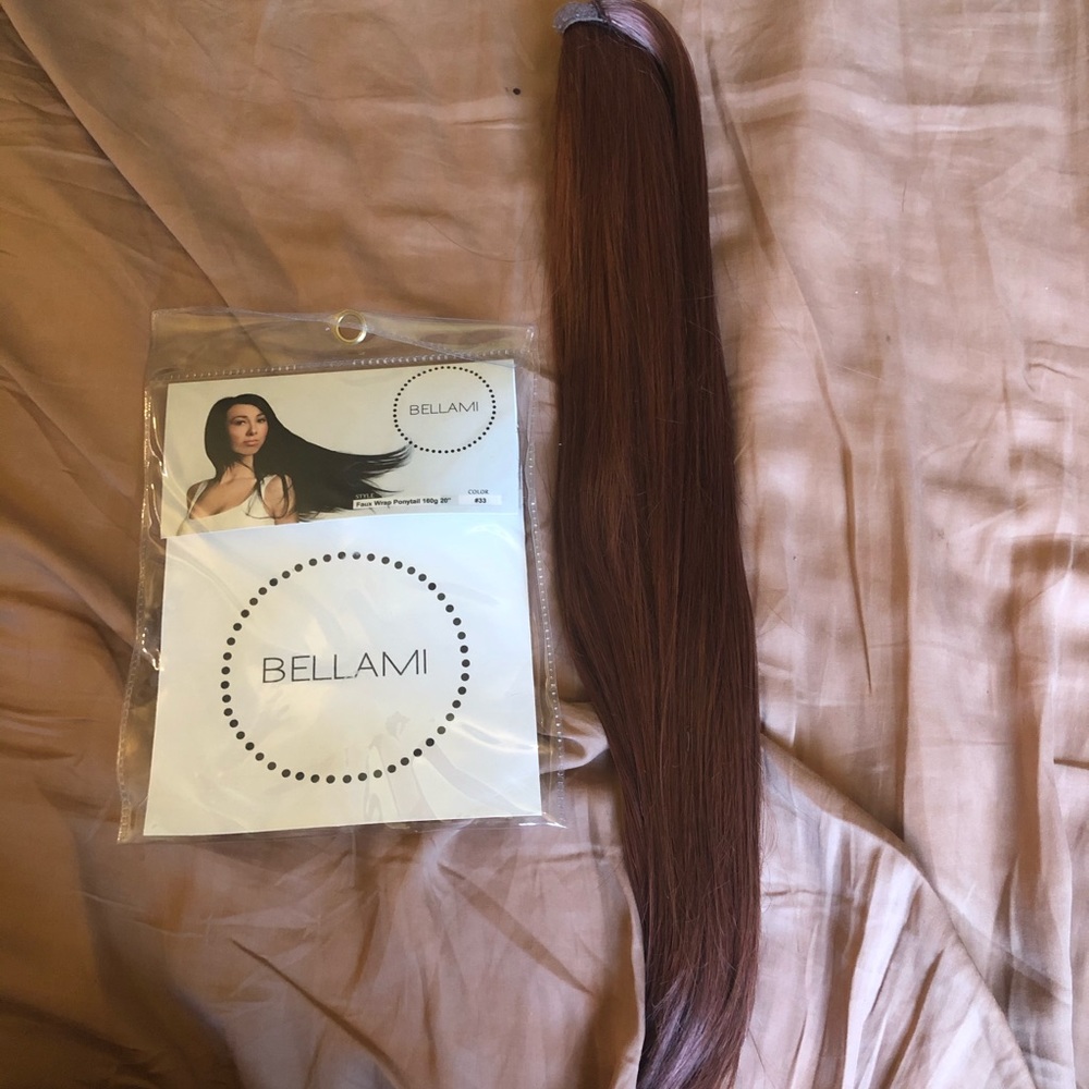 Bellami wrap ponytail